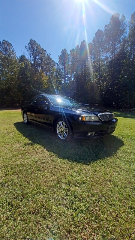 My 2003 Black on Black Lincoln LS