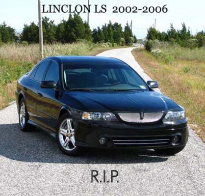 2002 Lincoln LSE V8 ~Resting in Peace~ The trunk was sheared off in a bad car wreck