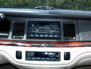 Stereo, car audio, car stereo installation, lincoln towncar stereo problems, lincoln towncar stereo system, lincoln town car