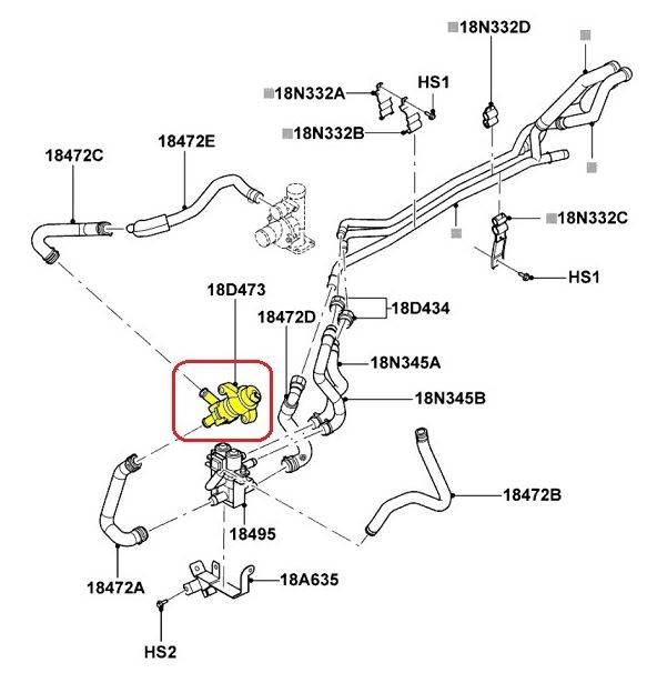 Re&Re OEM Auxiliary Coolant Flow Pump GEN 1 V8 Lincoln vs