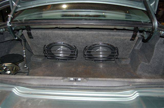 Crown victoria sales subwoofer box