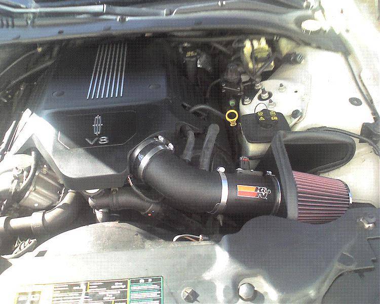 K&N intake on lincoln ls 1.jpg