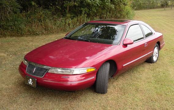 For Sale 1994 Mark Viii Electric Currant Red W Black