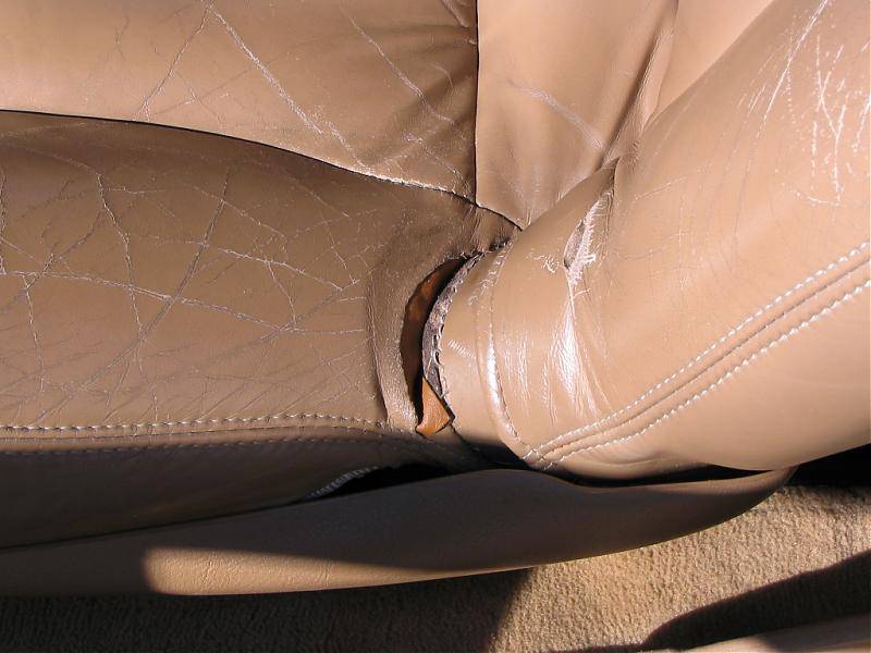 small tear in drivers seat.jpg