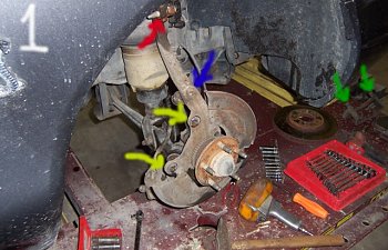 Replace the Lower Ball Joints on the Lincoln Mark VIII
