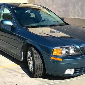 2001 Lincoln LS 6 Pacific Blue M