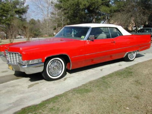 1969 CADILLAC DEVILLE CONVERTIBLE "BIG RED"