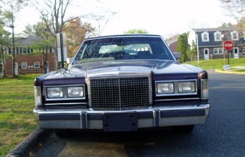 1987 lincoln town car signature series