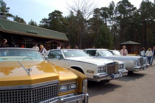 Lincoln & Cadillac car party- Latvia 2006