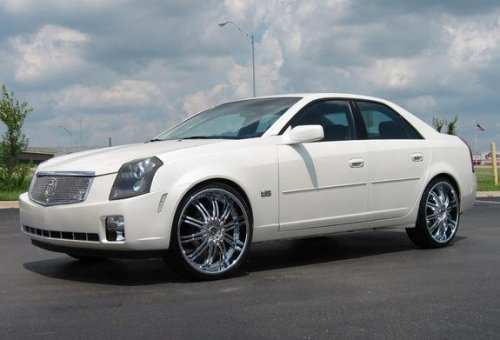 2005 cadillac cts on 22s