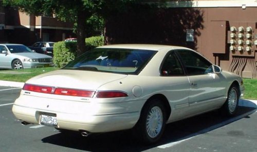 1995 Lincoln Mark VIII Ivory Pearlescent {extra-cost tri-coat} Clearcoat