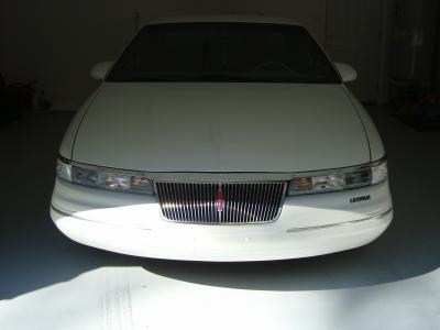 1995 Mark VIII White Opalescent with black interior