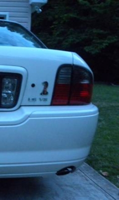 2006 Lincoln LS white ceramic pearlescent tri coat