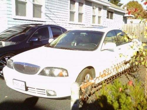 White 2003 Lincoln LS V8
