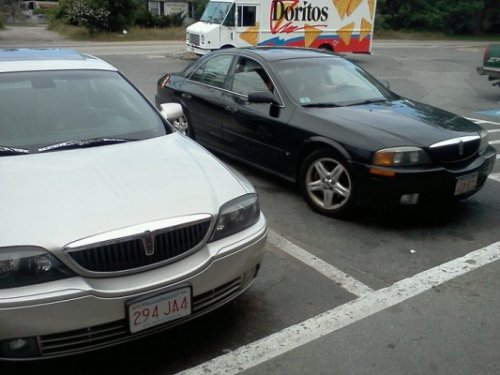 Silver 2004 Lincoln LS V8