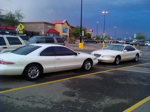 1997 Lincoln Mark VIII LSC pearl/pearlecent